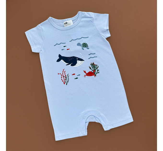 Пісочник H&M, блакитний/морські жителі