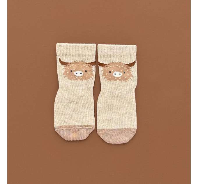 Шкарпетки Next, бежевий/мордочка бичка