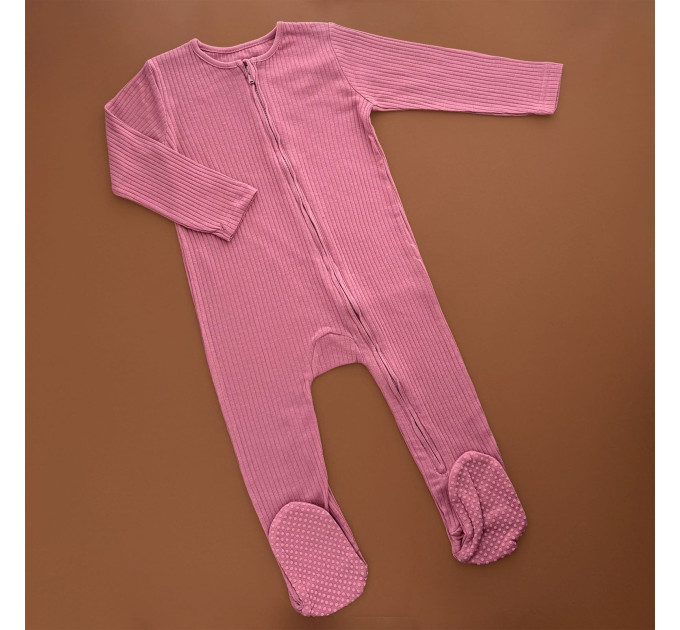 Чоловічок George, закрита ніжка, рожевий/рубчик