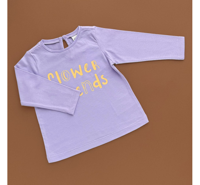 Реглан H&M, ліловий/Flower Friends