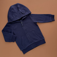 Світшот George з блискавкою, фліс, темно-синій