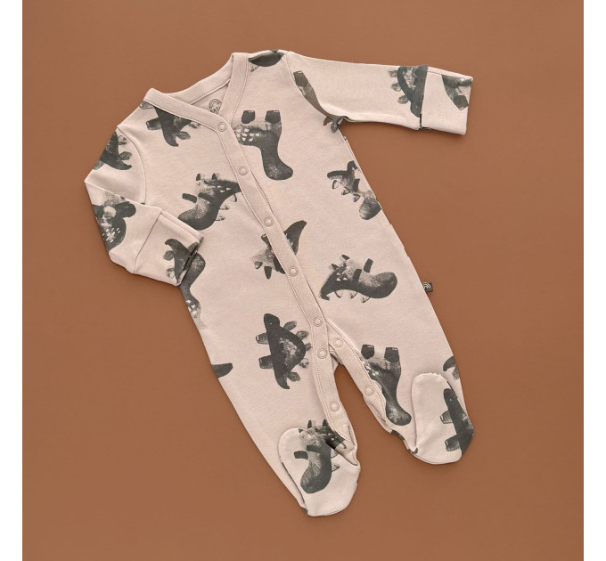 Чоловічок Next, закрита ніжка, пильна роза/динозаври