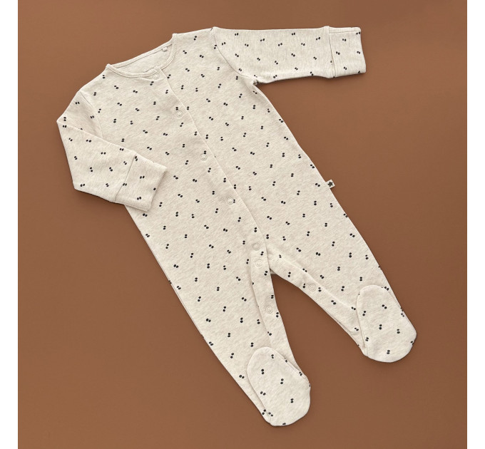 Чоловічок Next, закрита ніжка, світлий-беж/цяточки