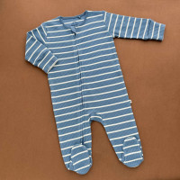 Чоловічок Next, закрита ніжка, синій/рубчик полочка