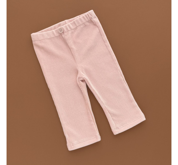 Лосіни H&M вільветові, рожевий