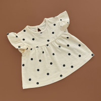 Футболка George, бежевий/горох