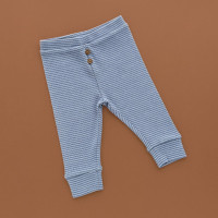 Штани Next, блакитний/ полоска, гудзики