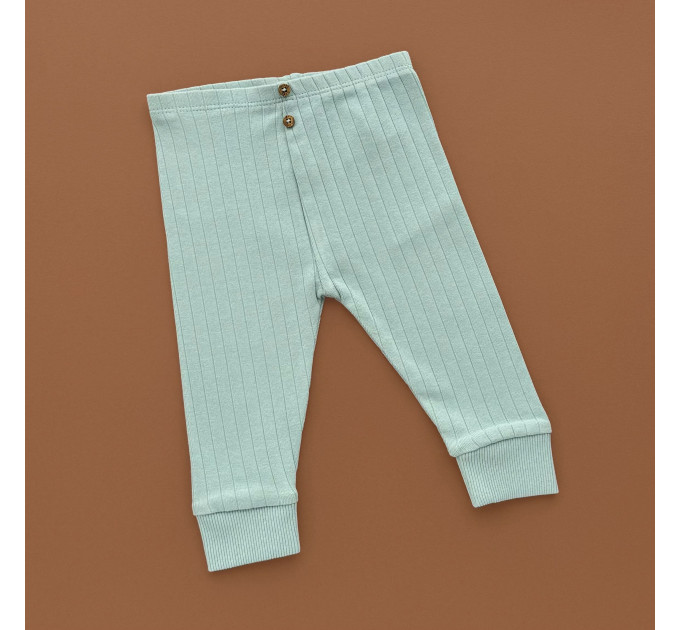 Штани Next, м'ятний/ широкий рубчик