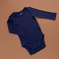 Боді H&M з довгим рукавом, темно-синій