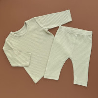 Костюмчик George Реглан з штанами, рубчик/оливковий