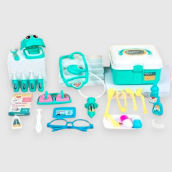 Дитячий набір лікаря Doctor Medical 27 елеметів колір зелений XF 5-4 B (80/2)