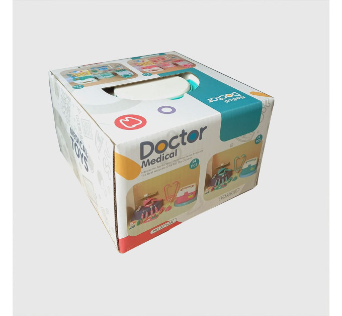 Дитячий набір лікаря Doctor Medical 27 елеметів колір зелений XF 5-4 B (80/2)