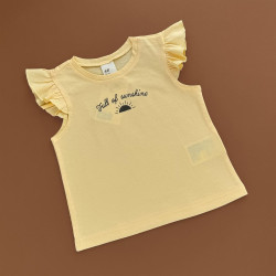 Футболка H&M, жовтий/full of sunshine