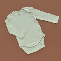 Боді C&A з довгим рукавом, зелений