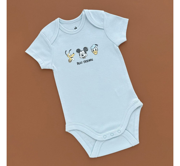 Боді C&A з коротким рукавом, блакитний/ 3-ри героя Disney