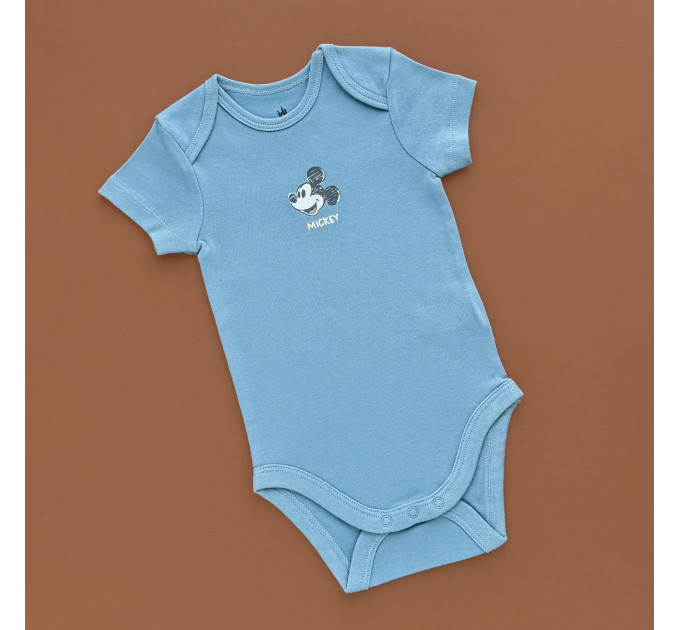 Боді C&A з коротким рукавом, синій/ Mickey Mouse Disney