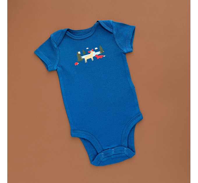 Боді Carter's з коротким рукавом, синій