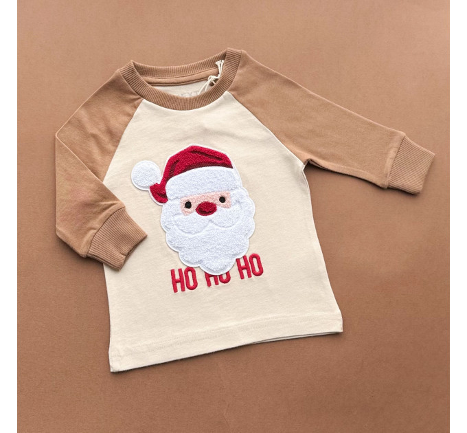 Реглан Next, коричневий, бежевий/Санта