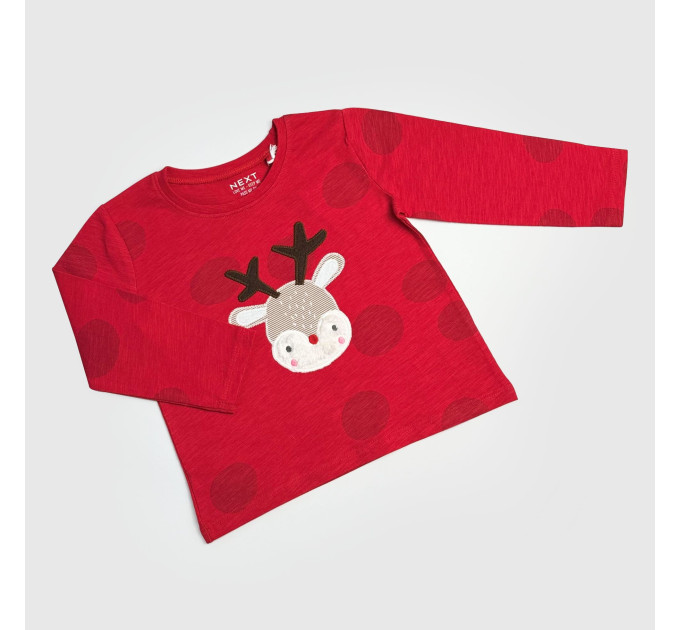 Реглан Next, червоний/Олень
