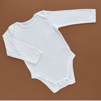 Боді George з довгим рукавом, білий