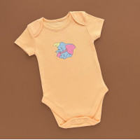 Боді George з коротким рукавом, персиковий/Disney Characters