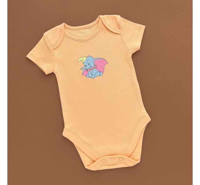 Боді George з коротким рукавом, персиковий/Disney Characters