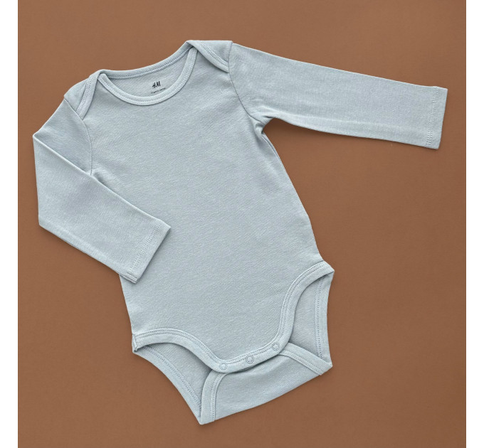 Боді H&M з довгим рукавом, блакитний