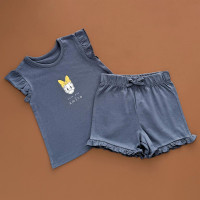 Костюмчик George Футболка та шорти, мікі/темно-синій