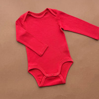 Боді H&M, з довгим рукавом, червоний