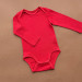 Боді H&M, з довгим рукавом, червоний