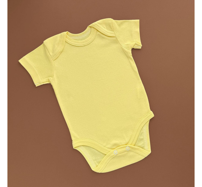 Боді Little Angel з коротким рукавом, жовтий