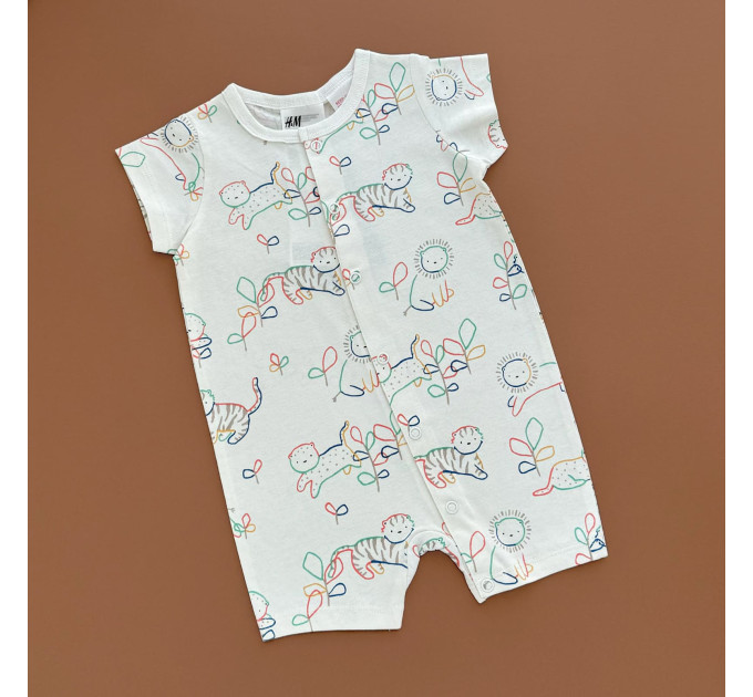 Пісочник H&M, молочний/ принт котиків