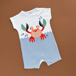 Пісочник Next, біло-блакитний/краб