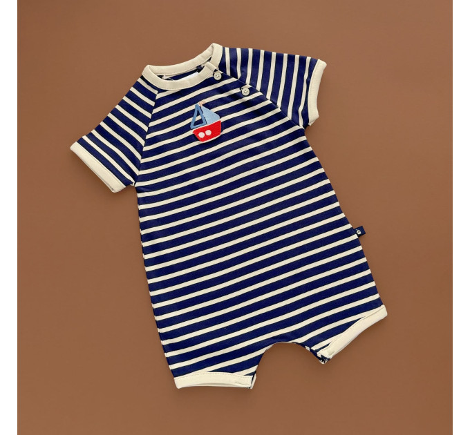 Пісочник Next, синій/полоска кораблик