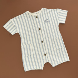 Пісочник Next, бежевий/сіра полоска Сонечко