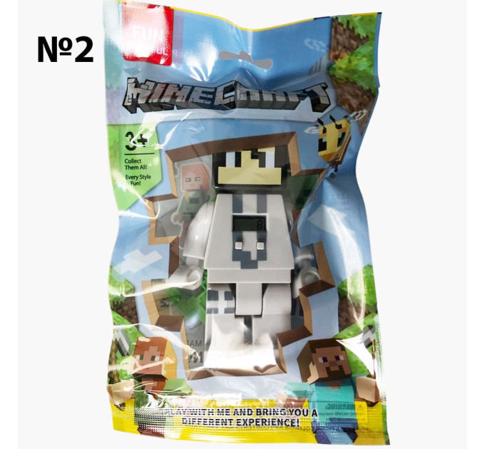 Іграшка фігурка Майнкрафт minecraft з вбудованим годинником 86013 (16/2)