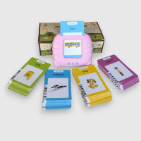 Дитяча Кишенькова абетка для вивчення англійської мови 112 карток, 224 слова