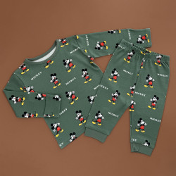 Піжама George, зелений/Мікі Маус